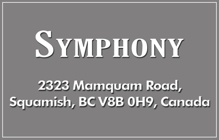 Symphony 2323 MAMQUAM V8B 0H9