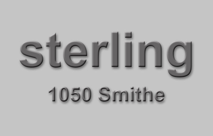 Sterling 1050 SMITHE V6E 4T4