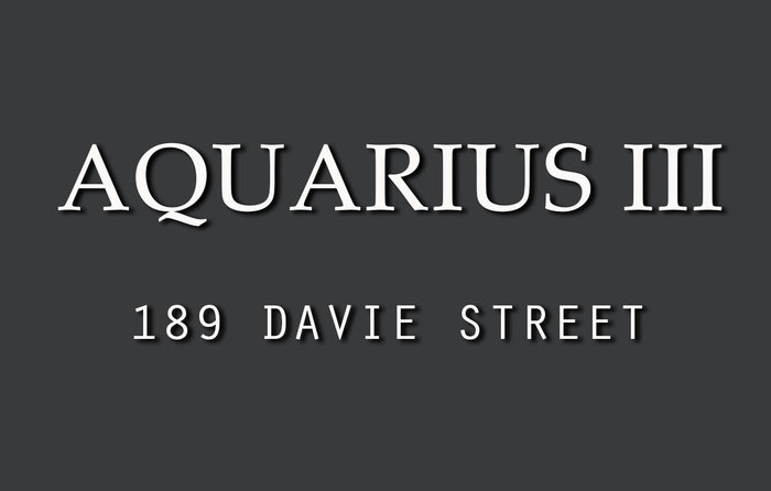 Aquarius III 189 DAVIE V6Z 2X9