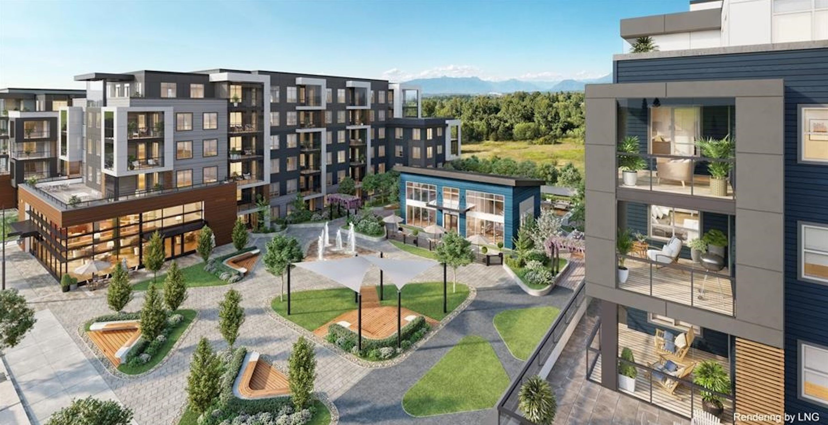 Hayer Town Centre - Langley- Rendering!