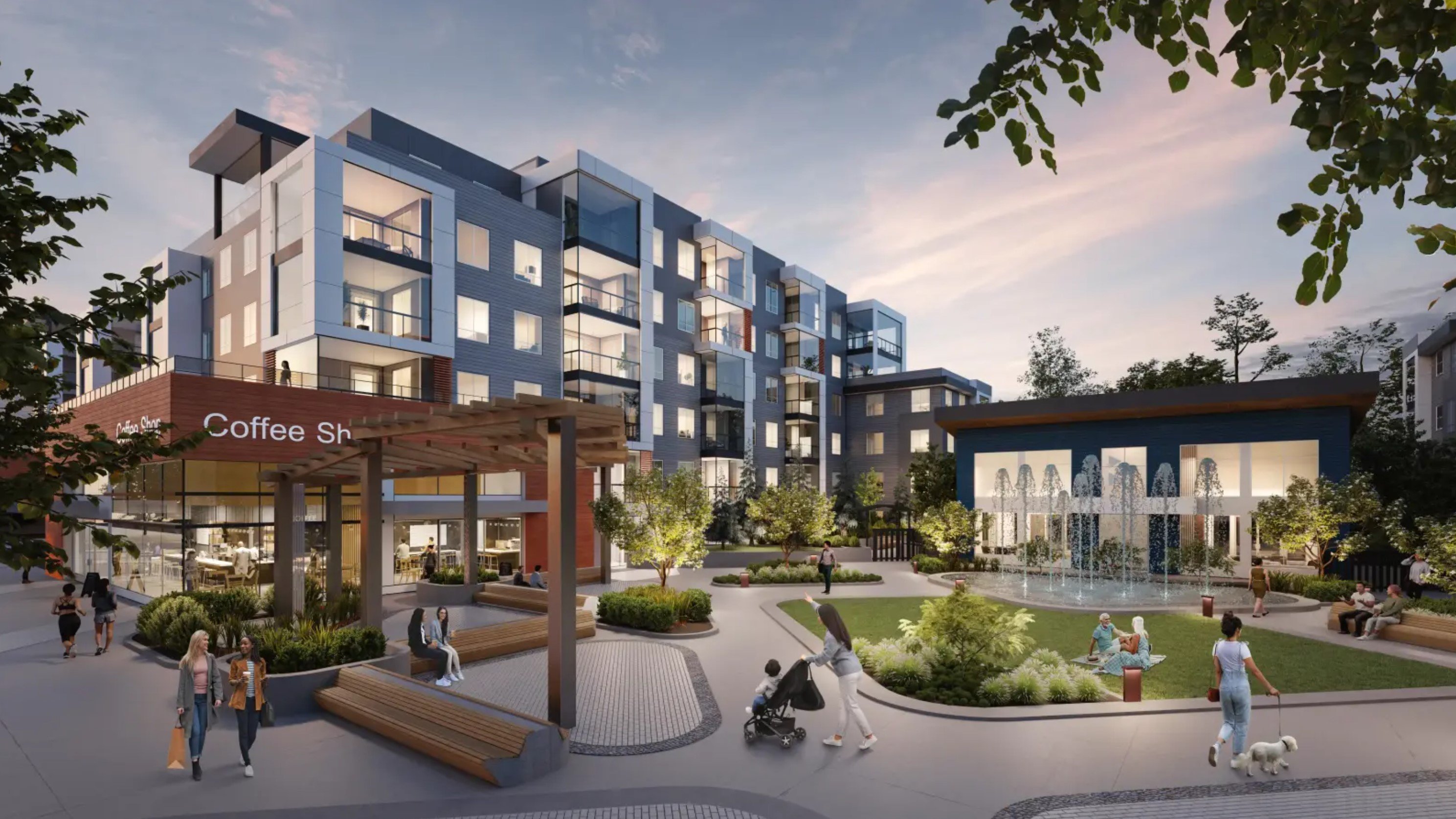 Hayer Town Centre - Langley- Rendering!